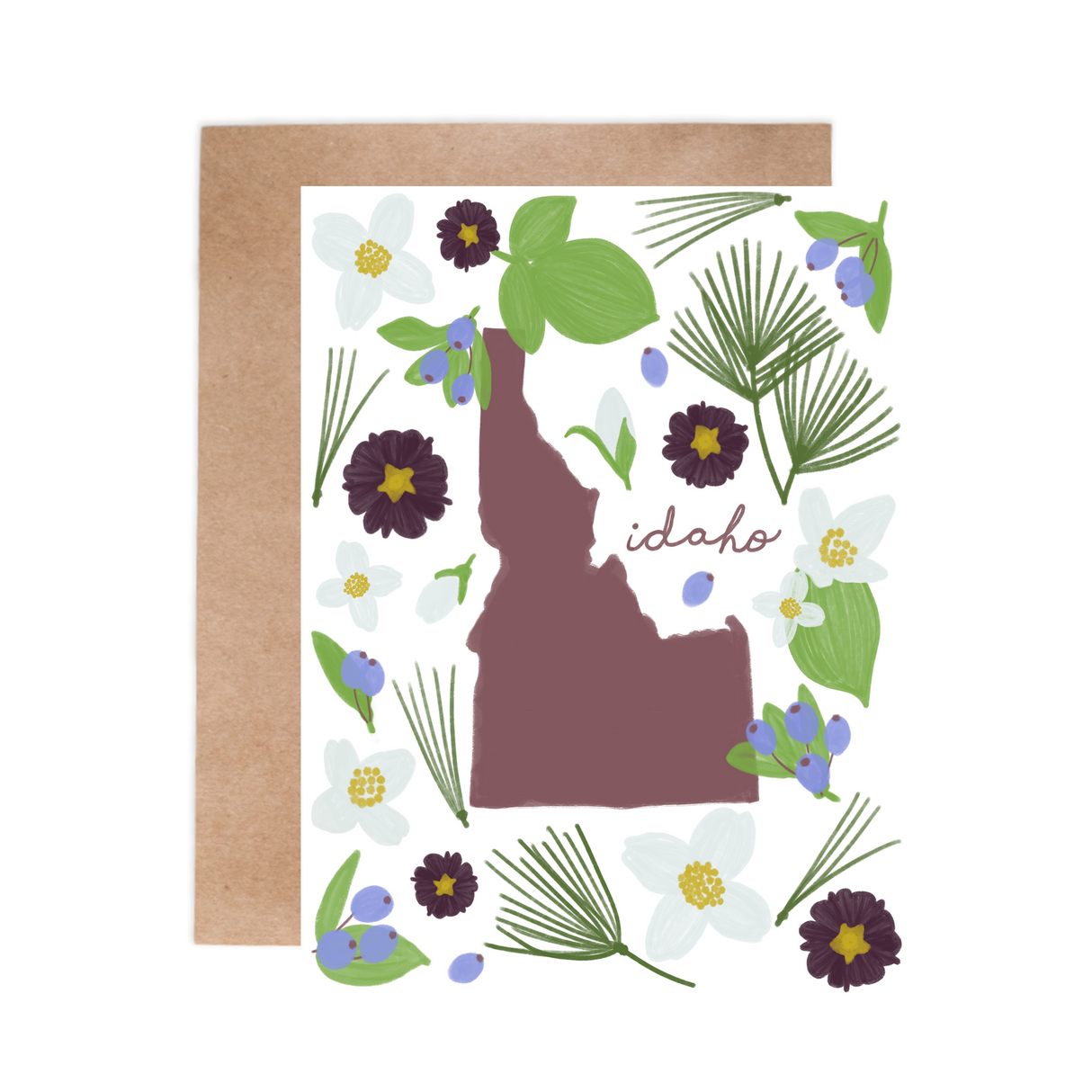 Greeting Card - Idaho Fresh State