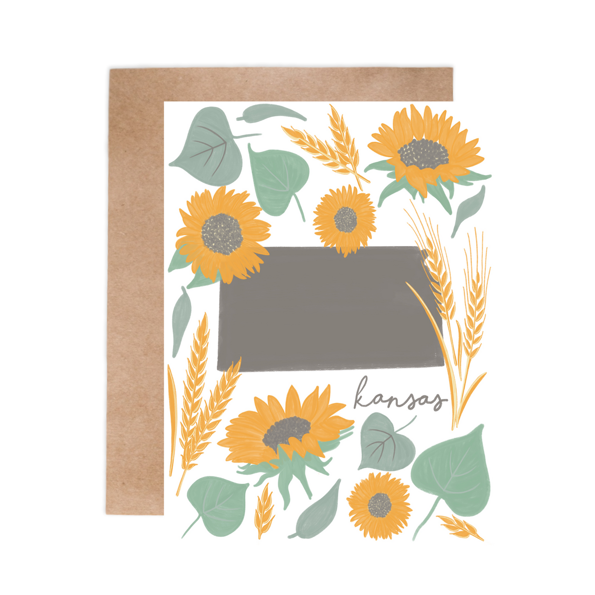 Greeting Card - Kansas Fresh State
