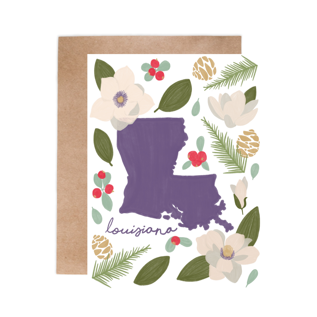 Greeting Card - Louisiana Fresh State