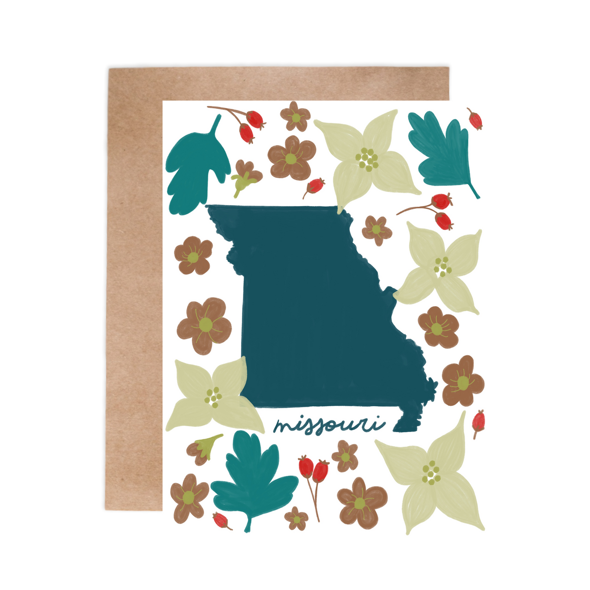 Greeting Card - Missouri Fresh State