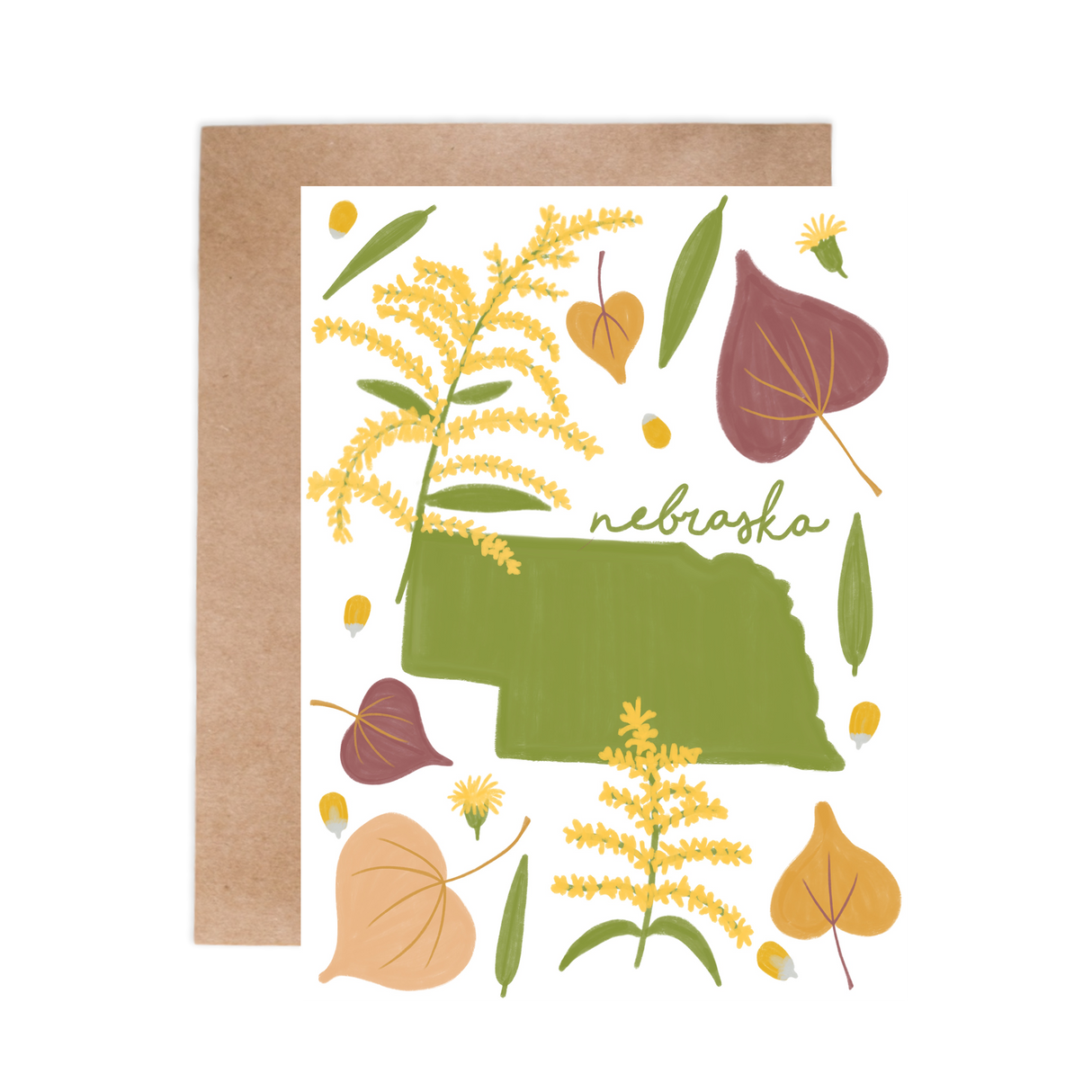 Greeting Card - Nebraska Fresh State