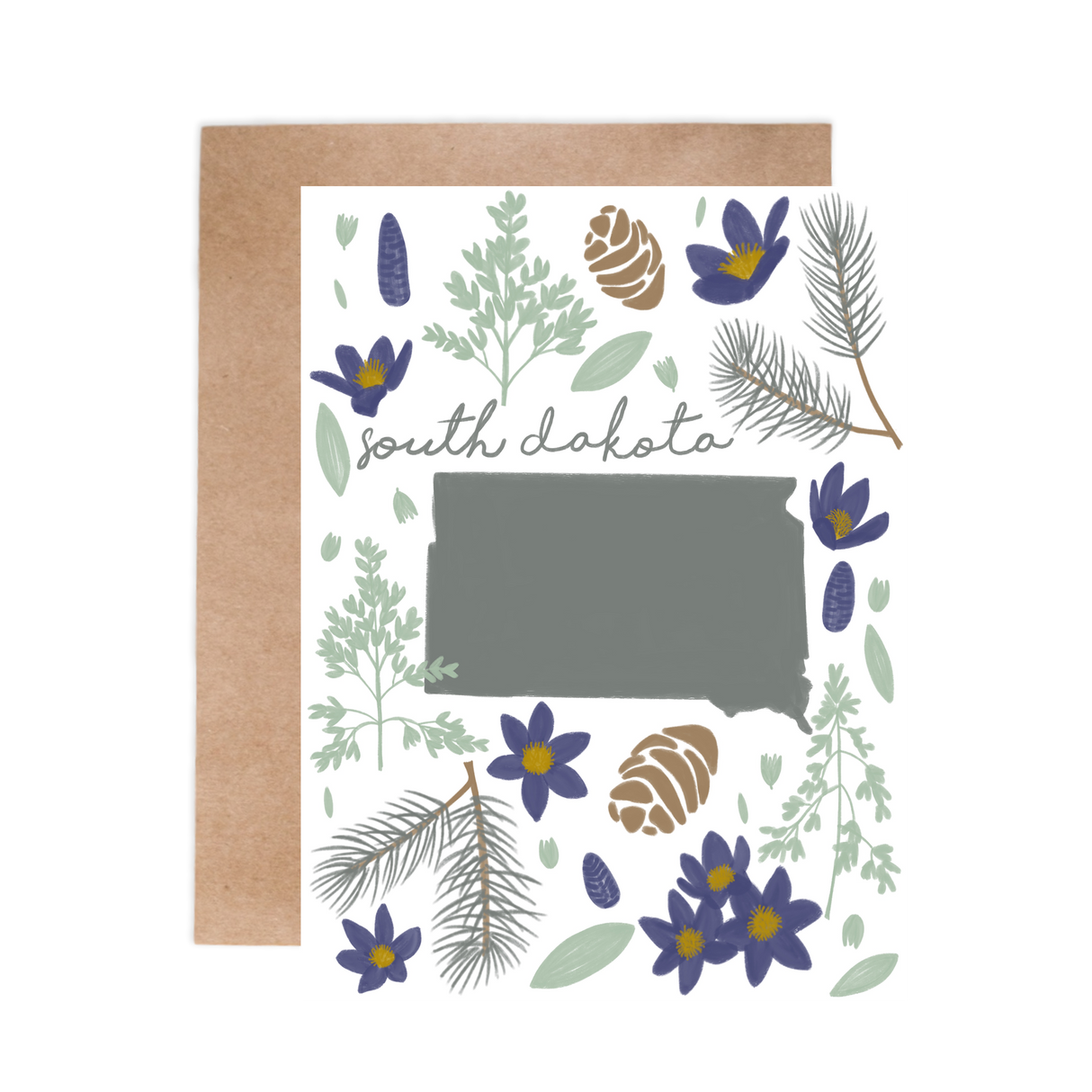 Greeting Card - South Dakota Fresh State