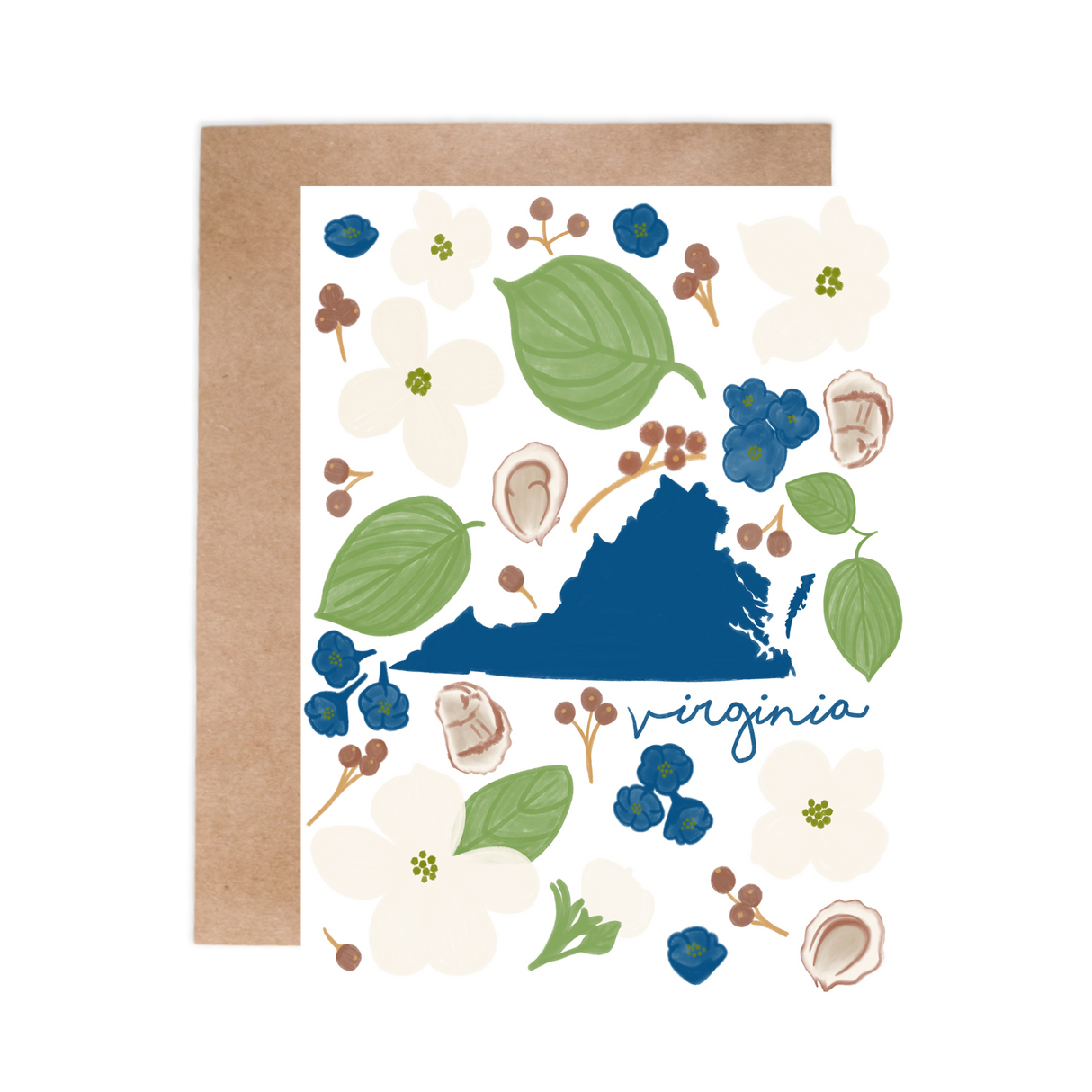 Greeting Card - Virginia Fresh State