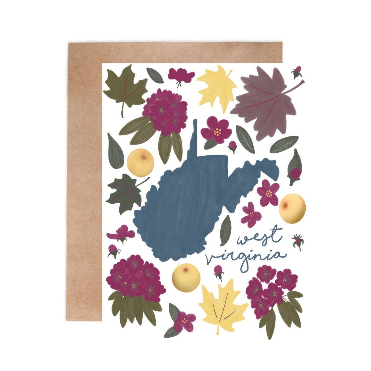 Greeting Card - West Virginia Fresh State
