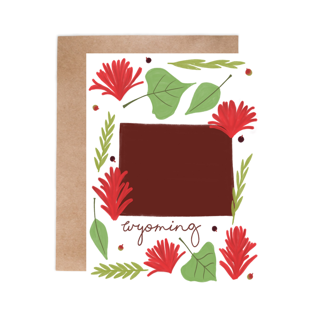 Greeting Card - Wyoming Fresh State