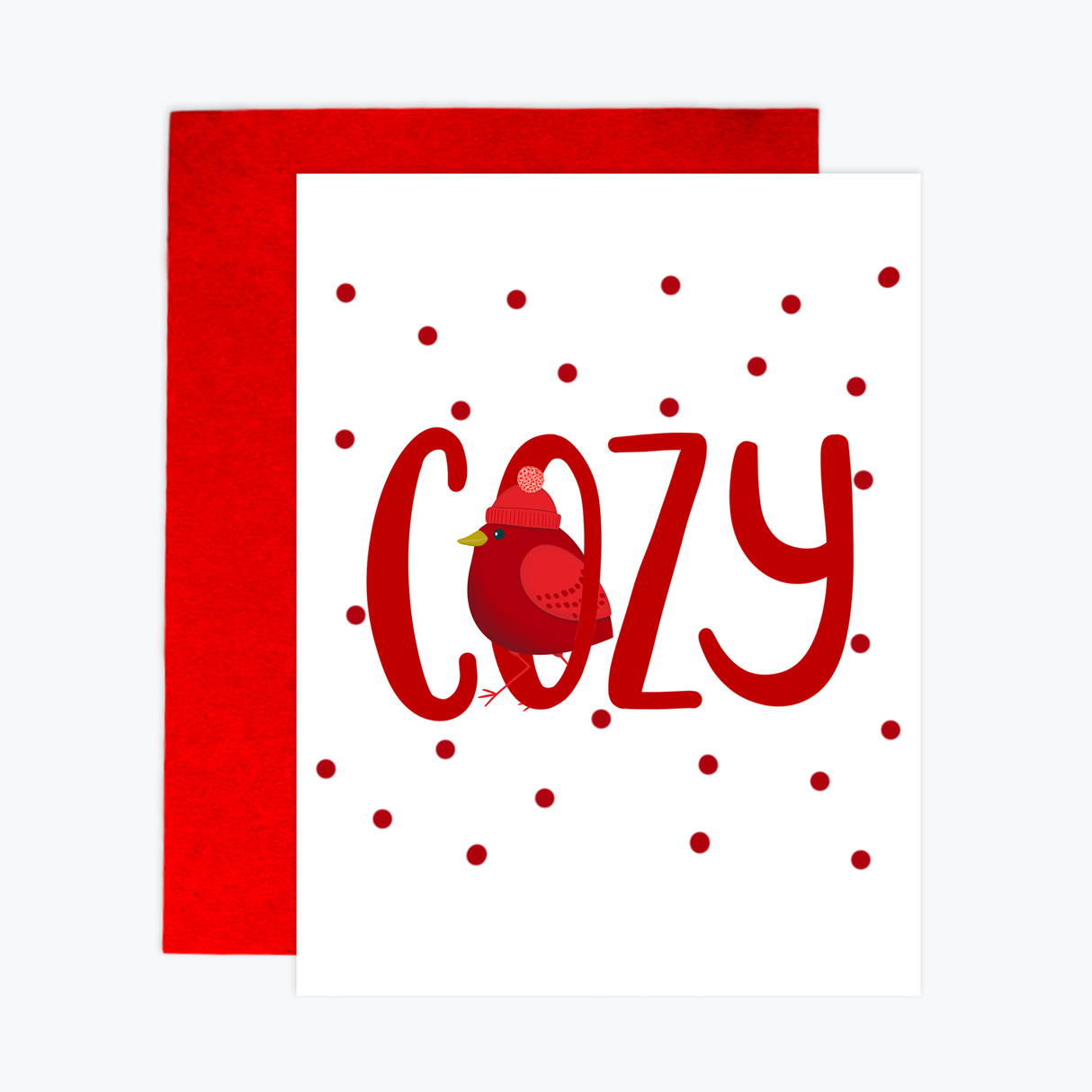 Greeting Card - Cozy Bird
