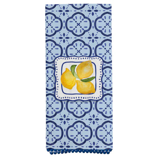 Amalfi Lemon Tea Towel