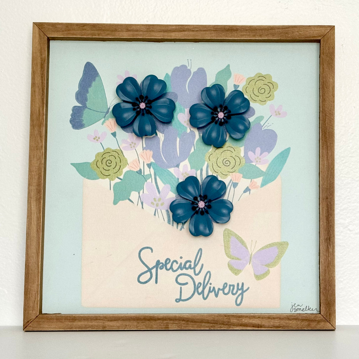 Flower Flourish - Canvas Print