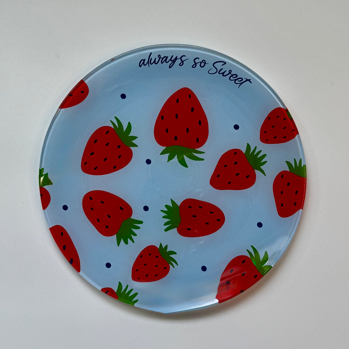 Fruitful Livin' - Strawberries Appetizer Plate