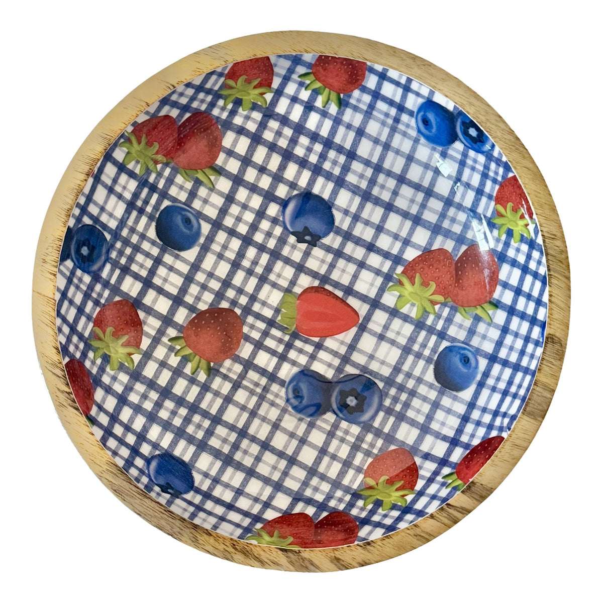Enameled Fruit Bowl