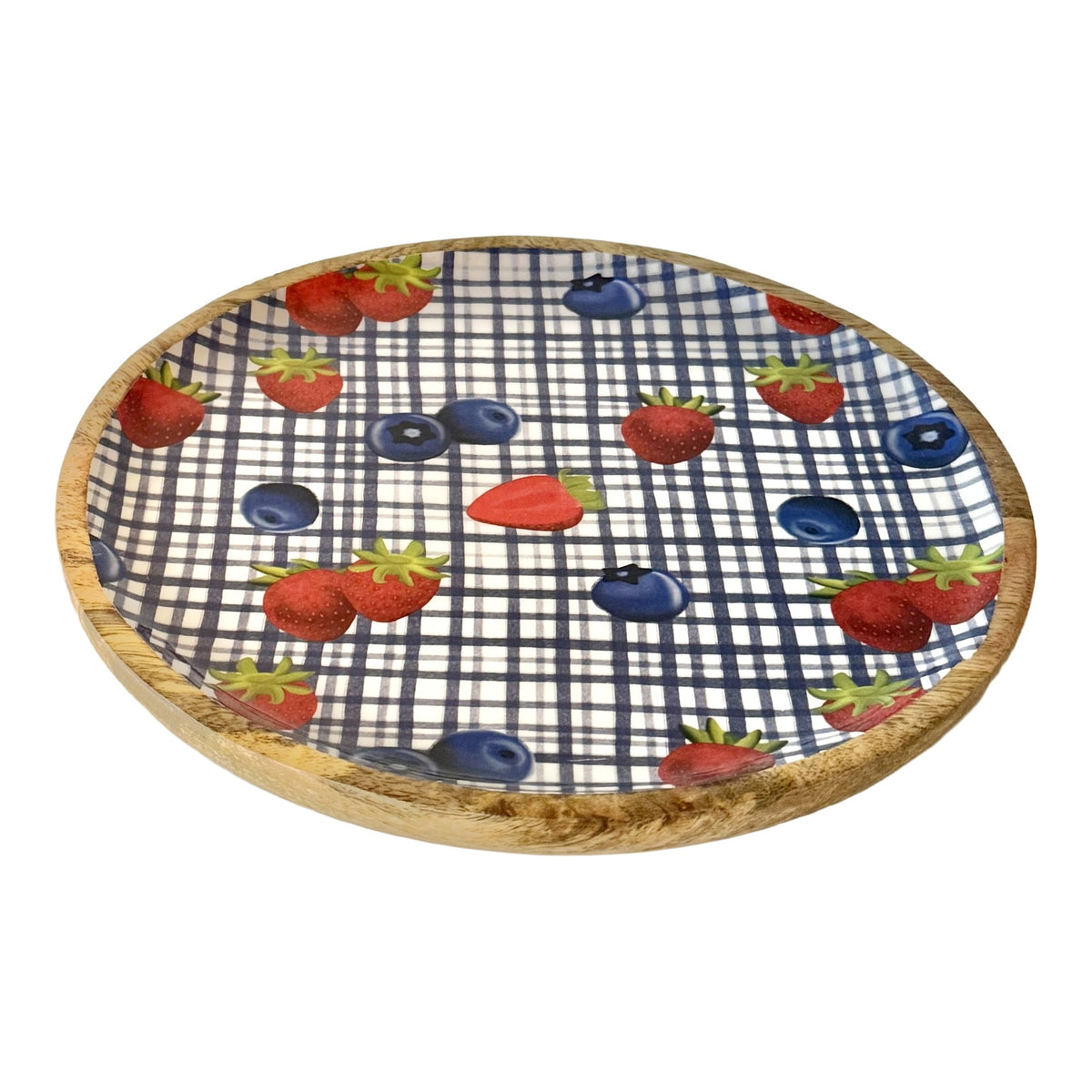 Enameled Fruit Plate