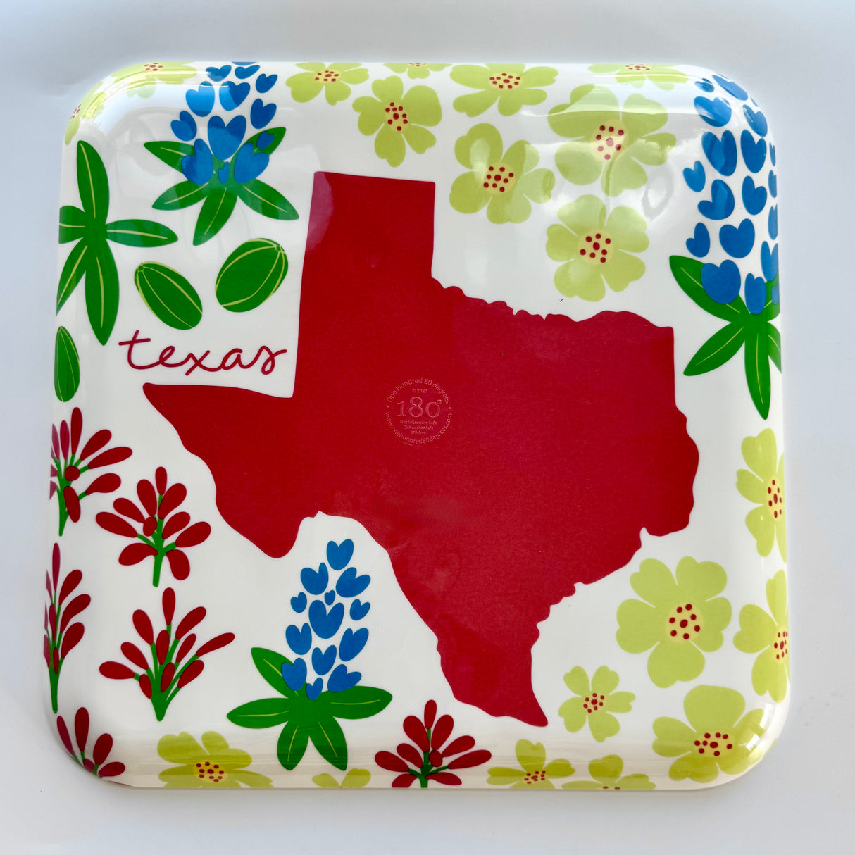 Texas States in Bloom - Melamine Tray