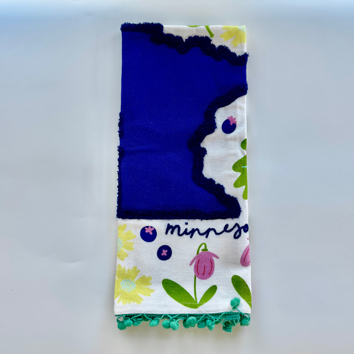 Minnesota States in Bloom - Tea Towel