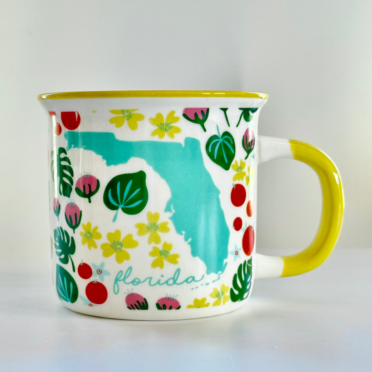 Florida States in Bloom - Ceramic Mug