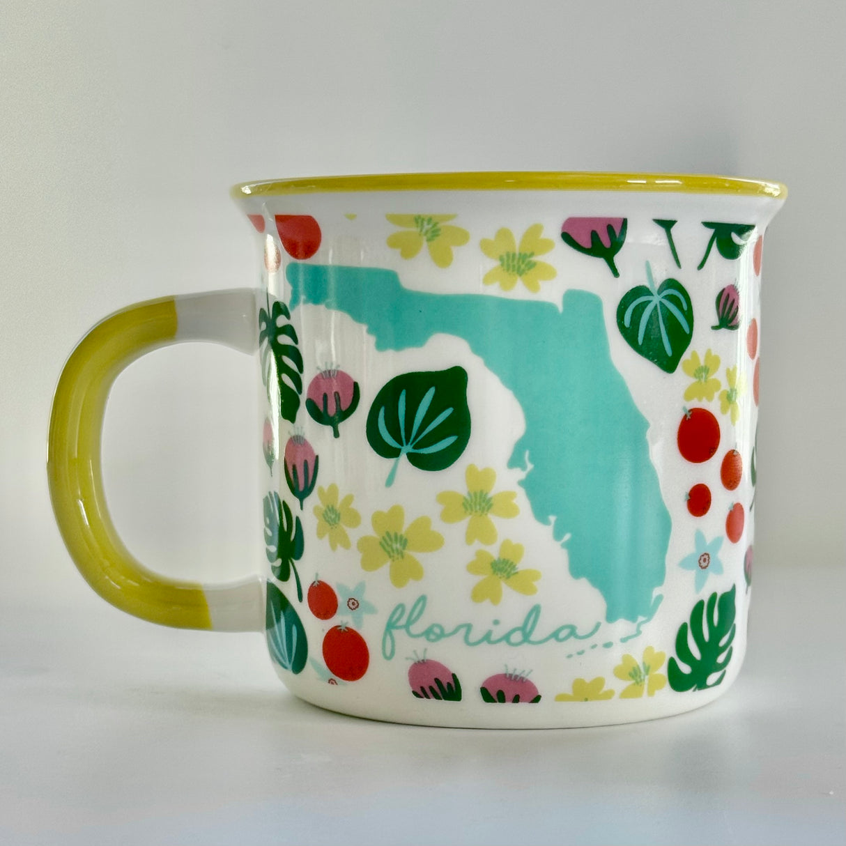 Florida States in Bloom - Ceramic Mug