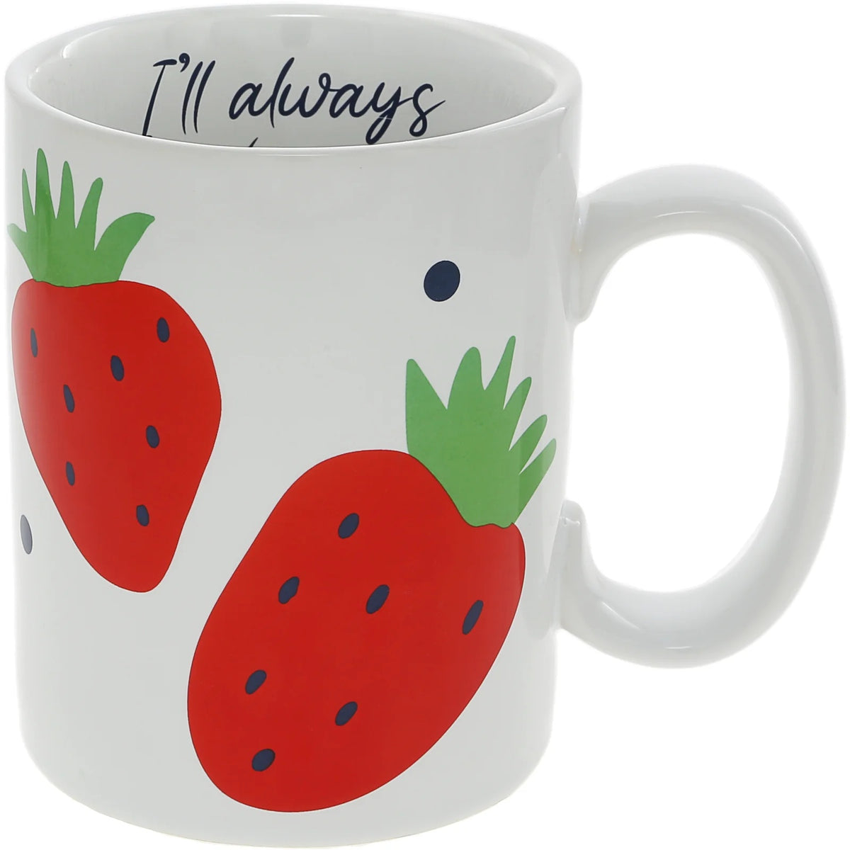 Fruitful Livin' - Strawberries 18 oz Mug