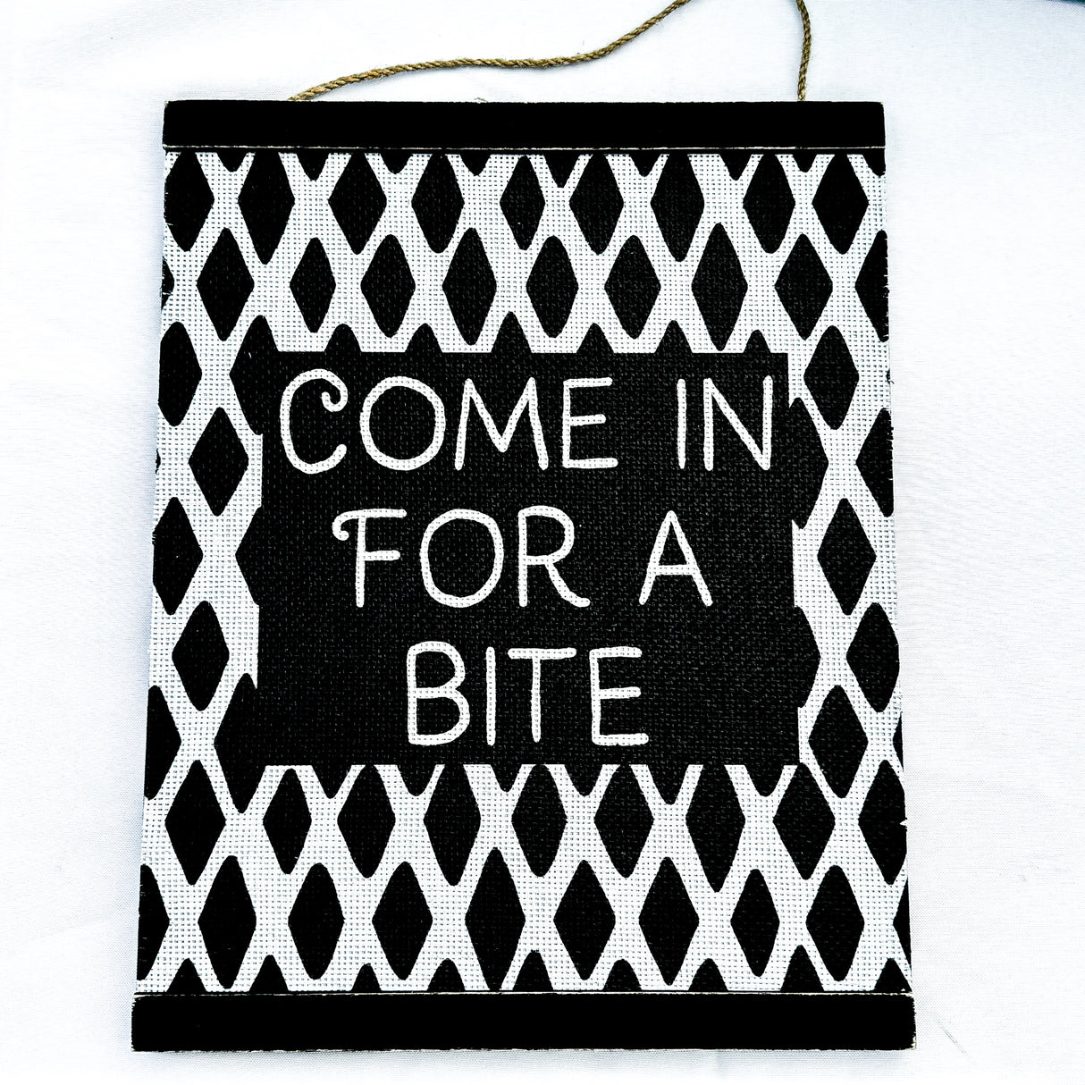 Halloween - Come in for a Bite Wall Canvas