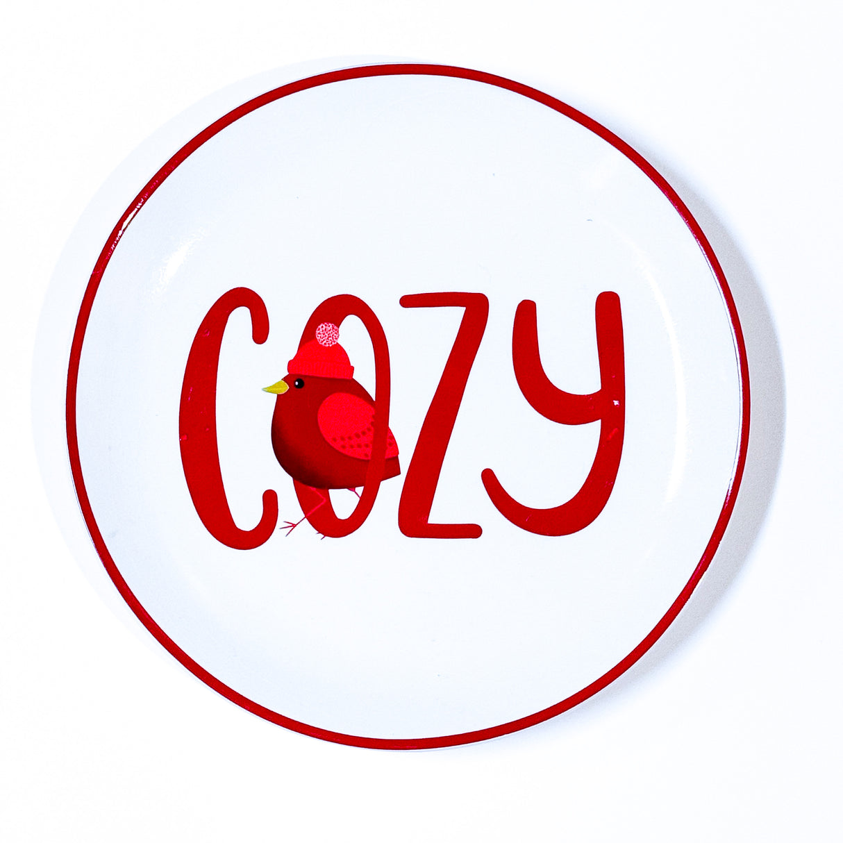 Christmas - Cozy Bird Plate