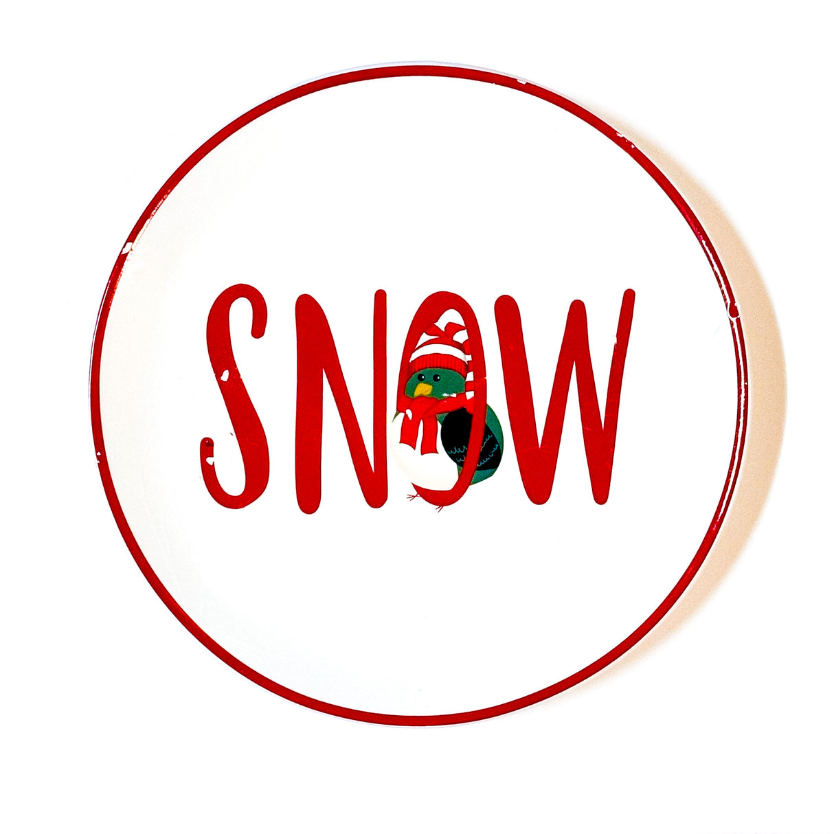 Christmas - Snow Bird Plate