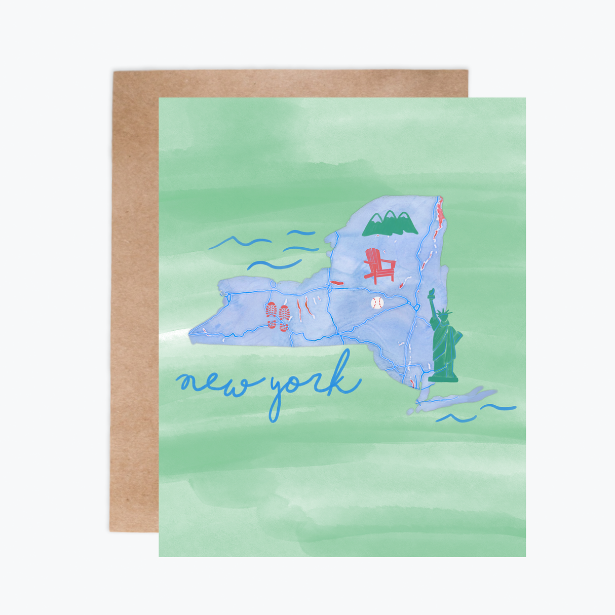 Greeting Card - New York See America