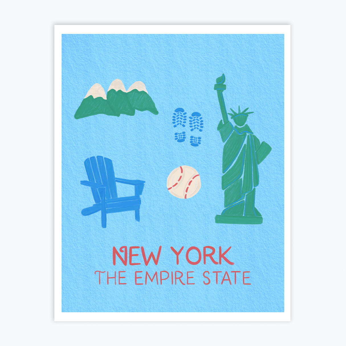 Art Print - New York Landmarks