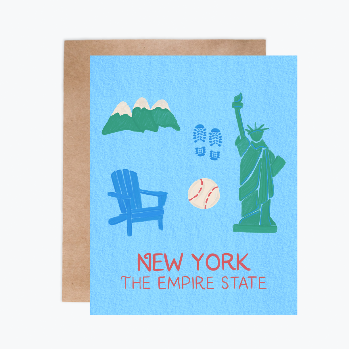 Greeting Card - New York Landmarks