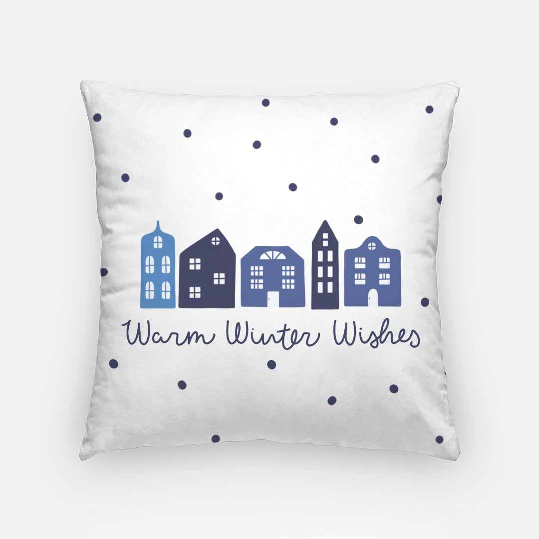 Pillow 18 Inch - Warm Winter Wishes