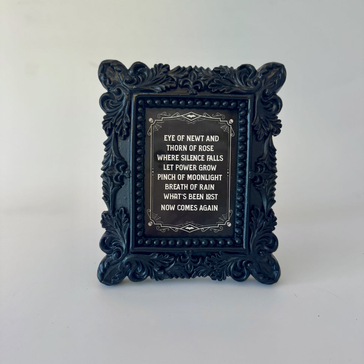 Halloween - Small Black Frame