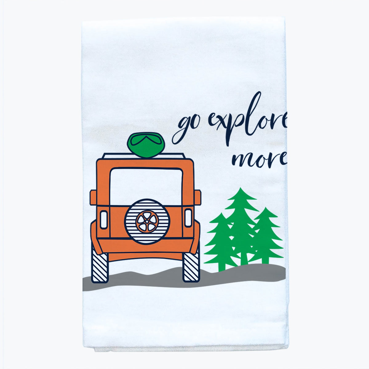 Tea Towel - Go Explore More