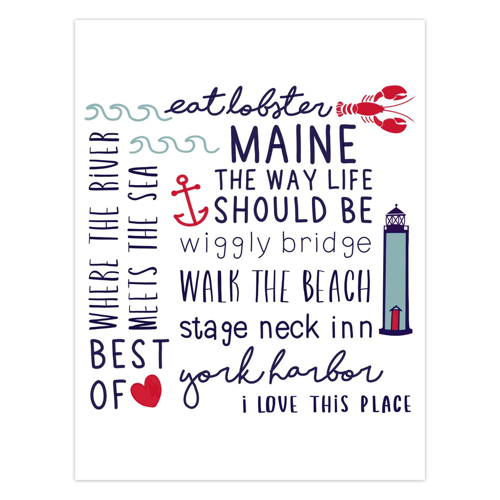 Set of 10 - Best of York Harbor