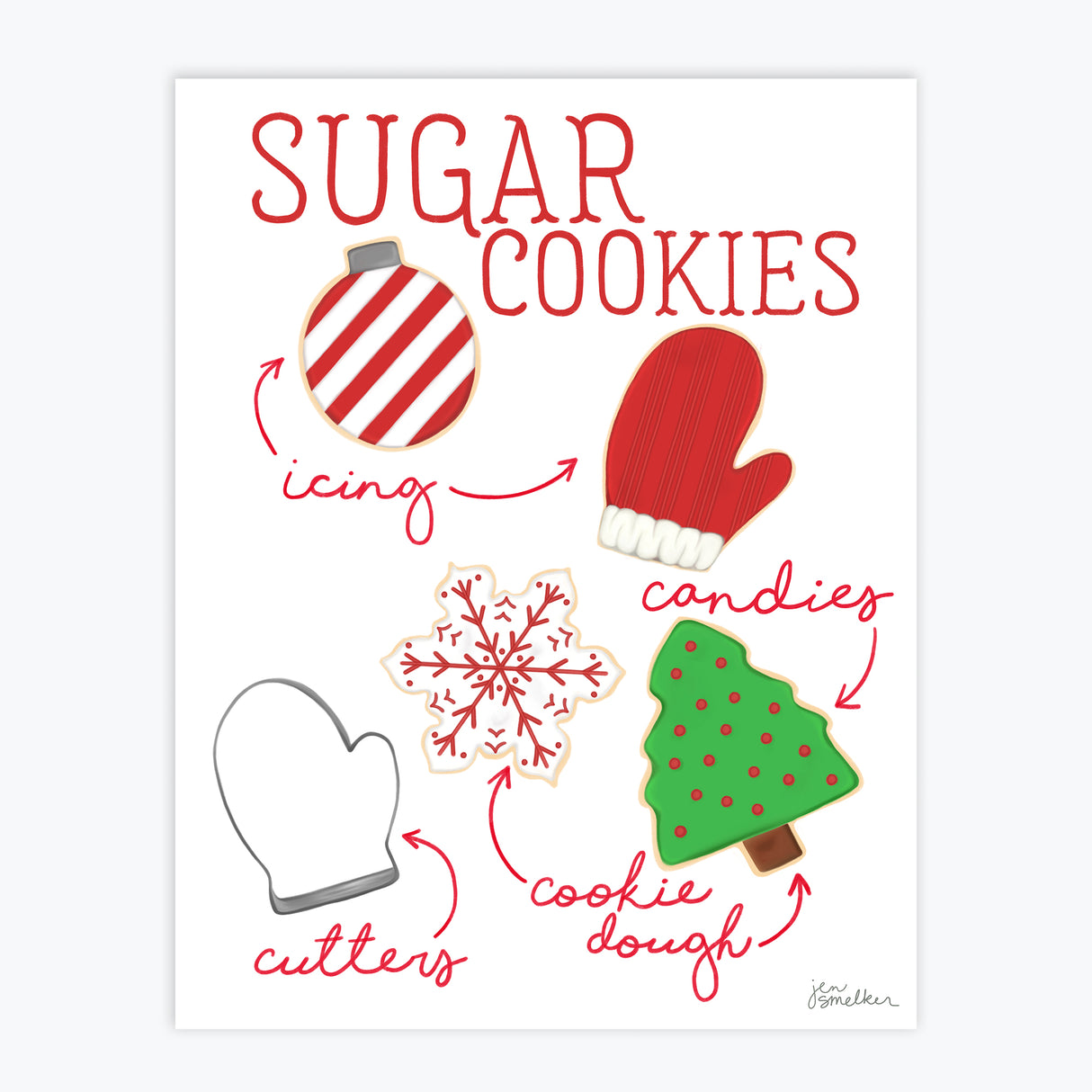 Art Print - Sugar Cookies
