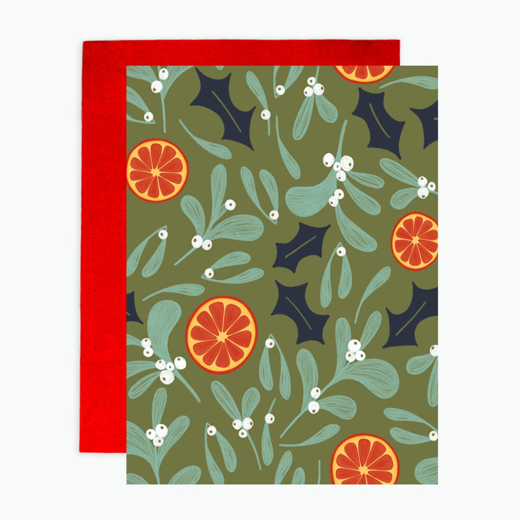 Greeting Card - Citrus Christmas