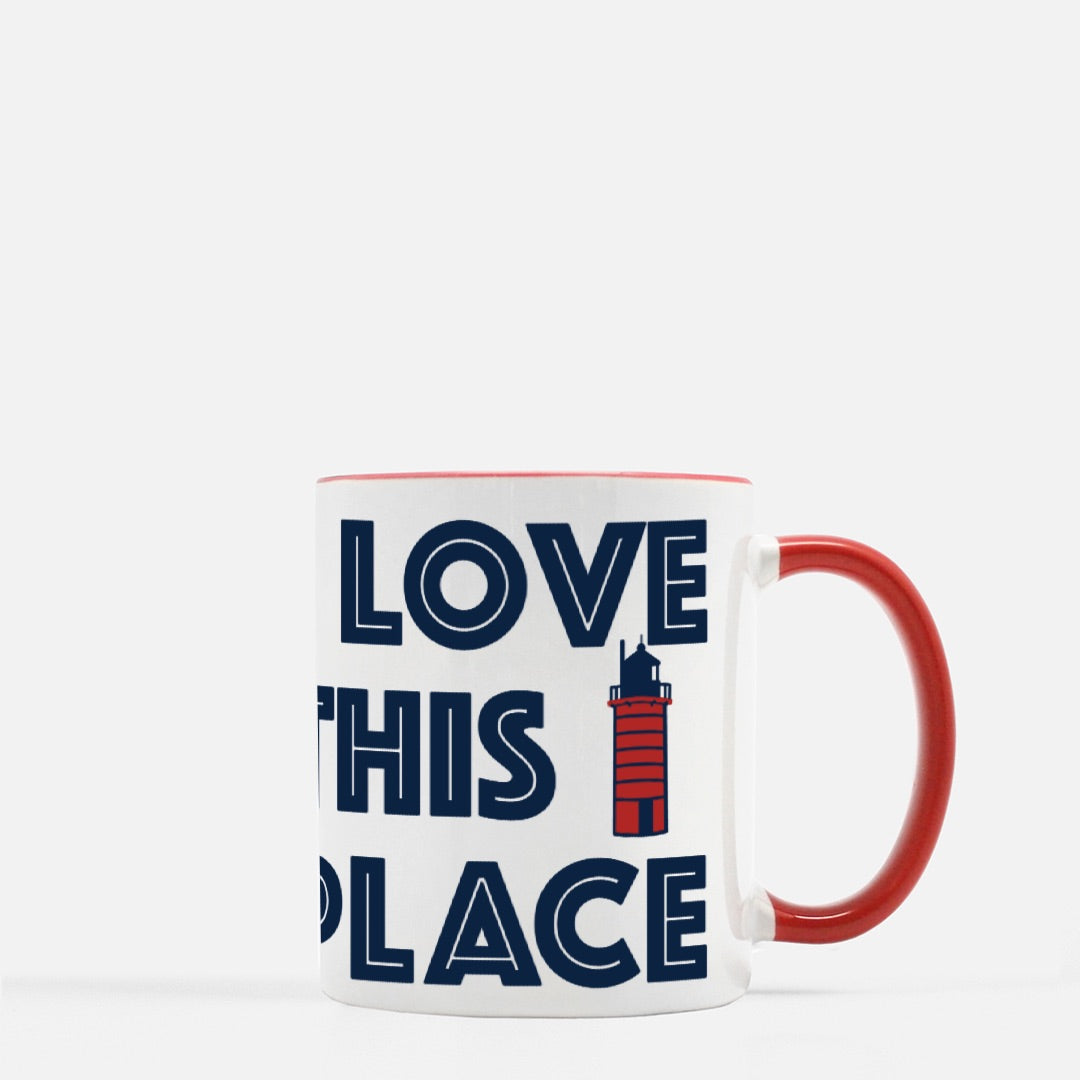 Mug 11 oz. Red I Love South Haven