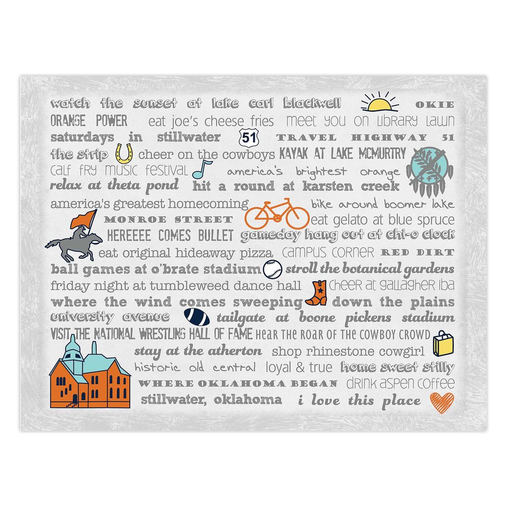 Notecards - Set of 10 Stillwater Bucket List