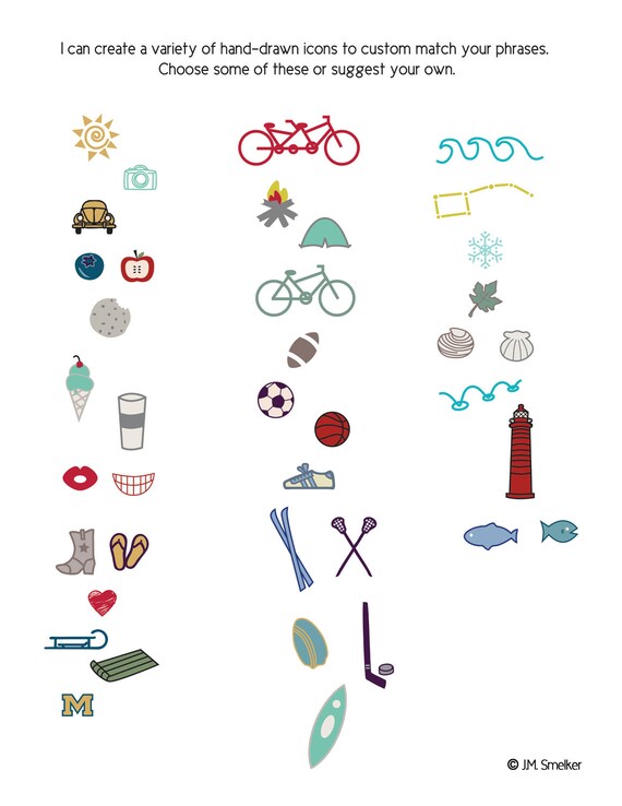 Custom Word Art Canvas