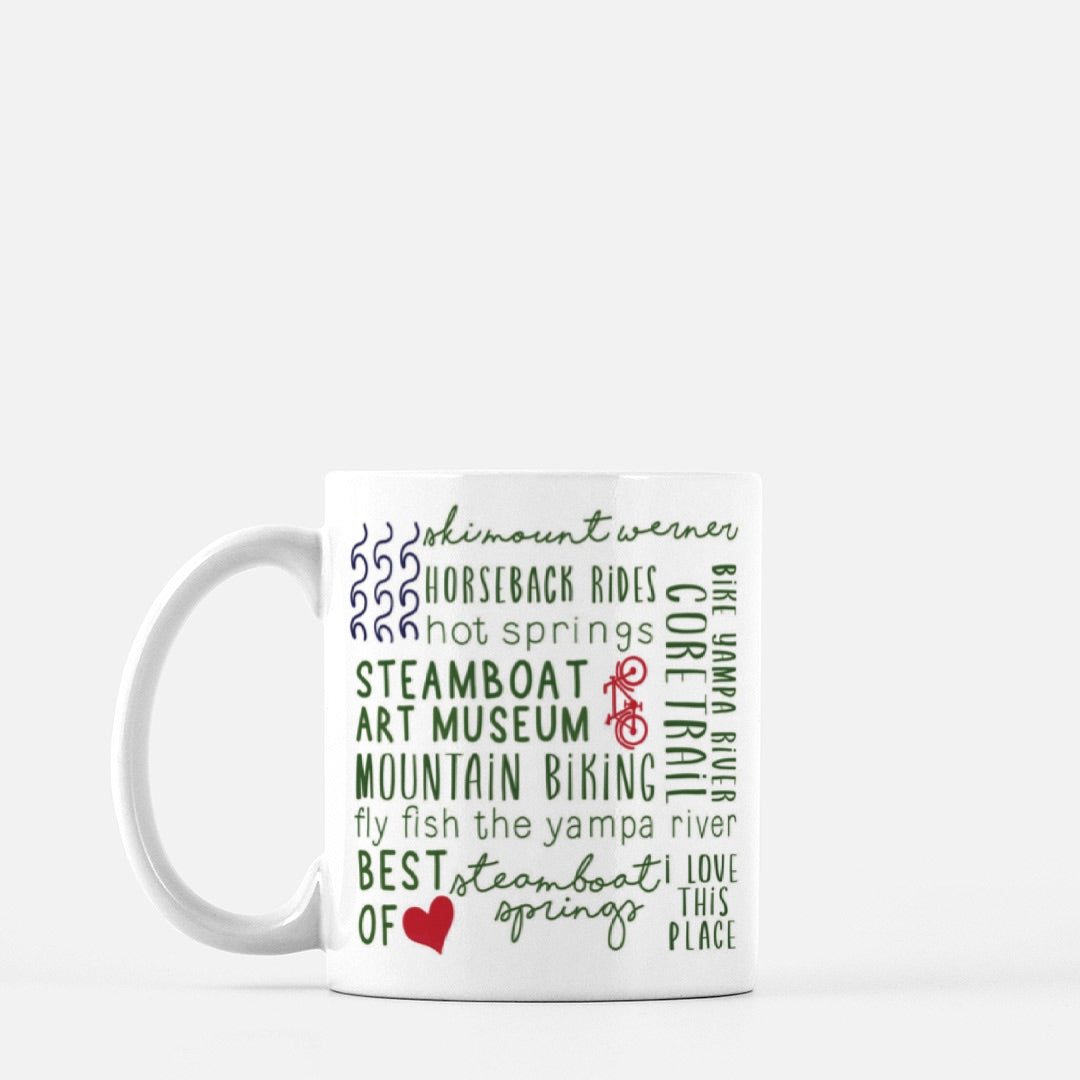 Mug - 11oz Best of Steamboat Springs, Colorado
