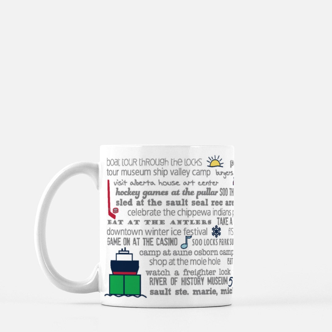 Mug - 11oz Sault Ste. Marie Bucket List