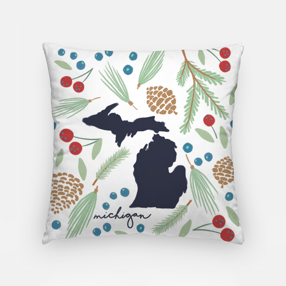 Pillowcase 18 Inch - Michigan Fresh State