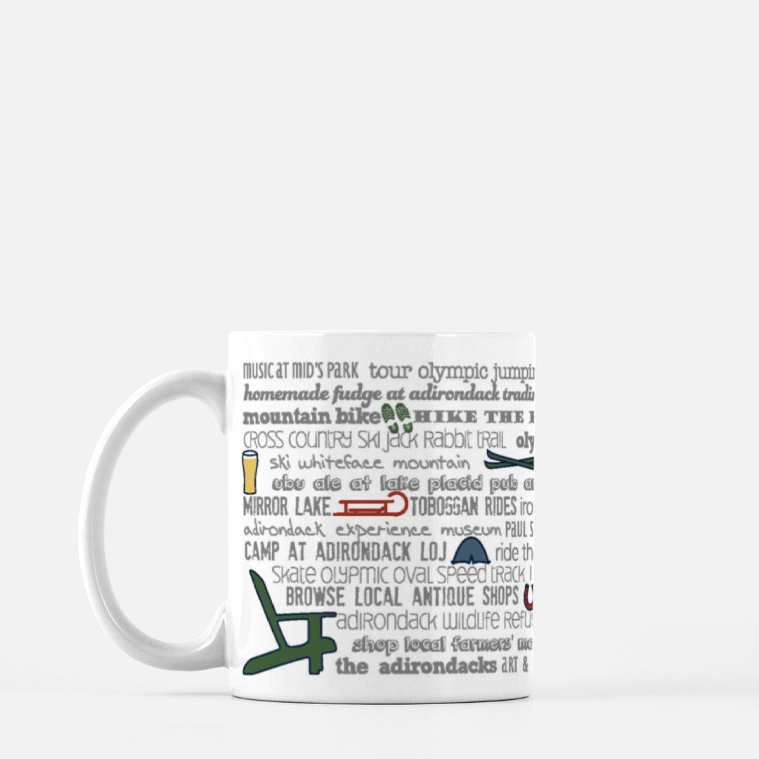 Mug - 11oz Adirondacks Bucket List