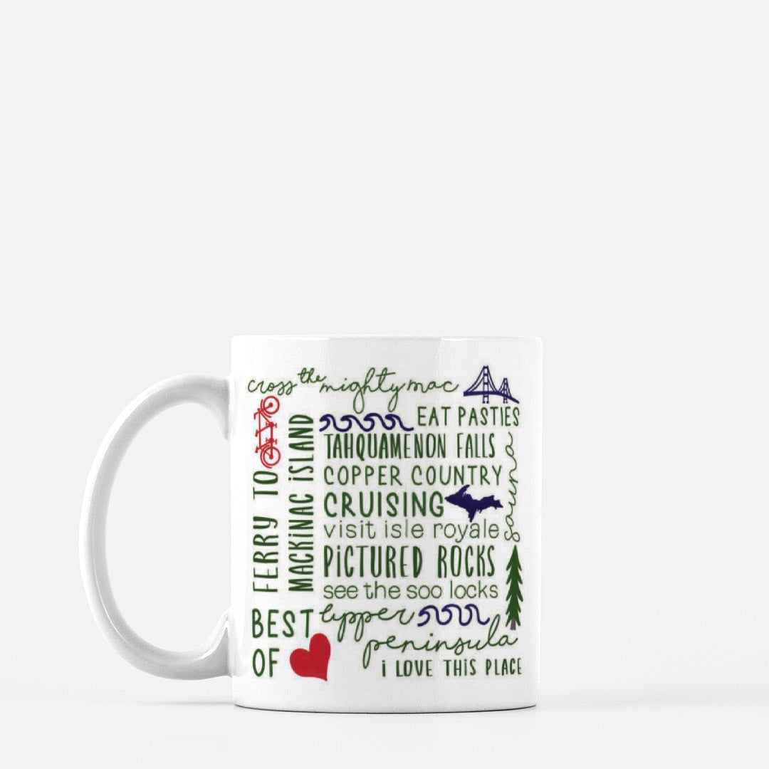 Mug - 11oz Best of Michigan's Upper Peninsula