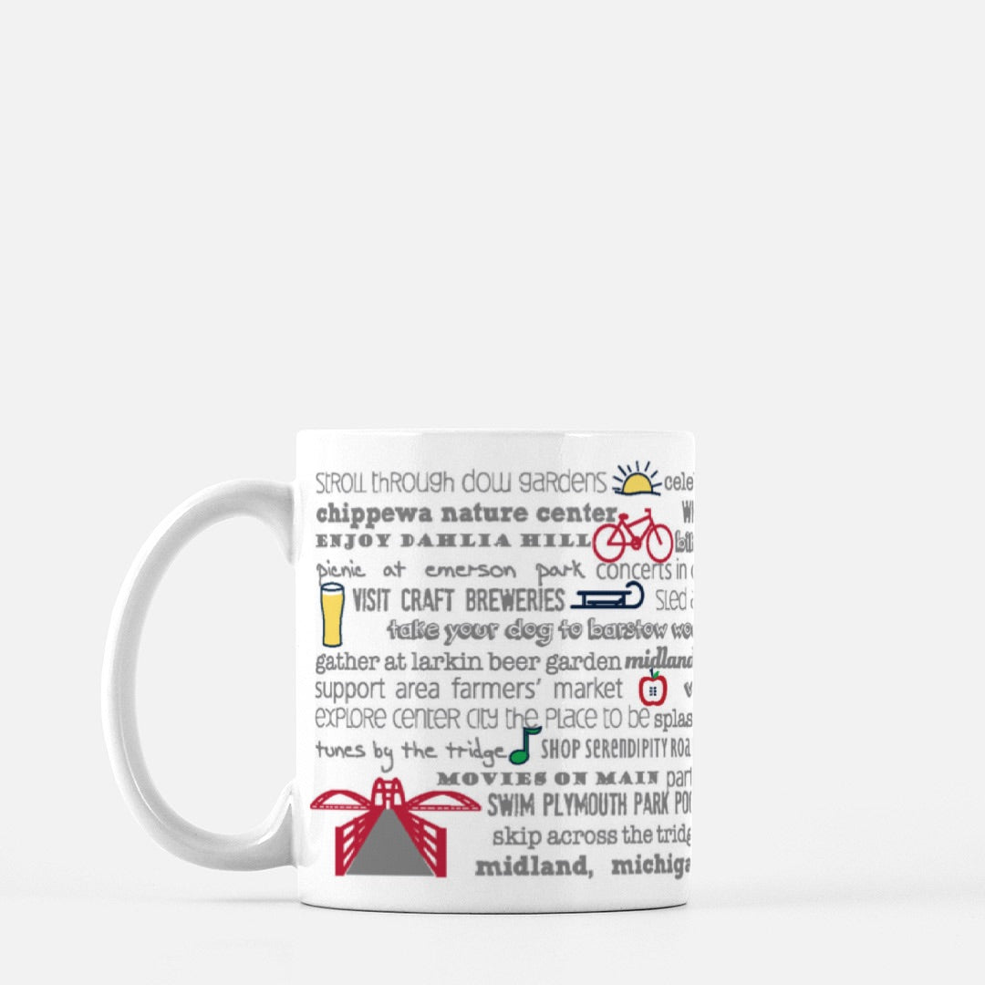 Mug - 11oz Midland Bucket List