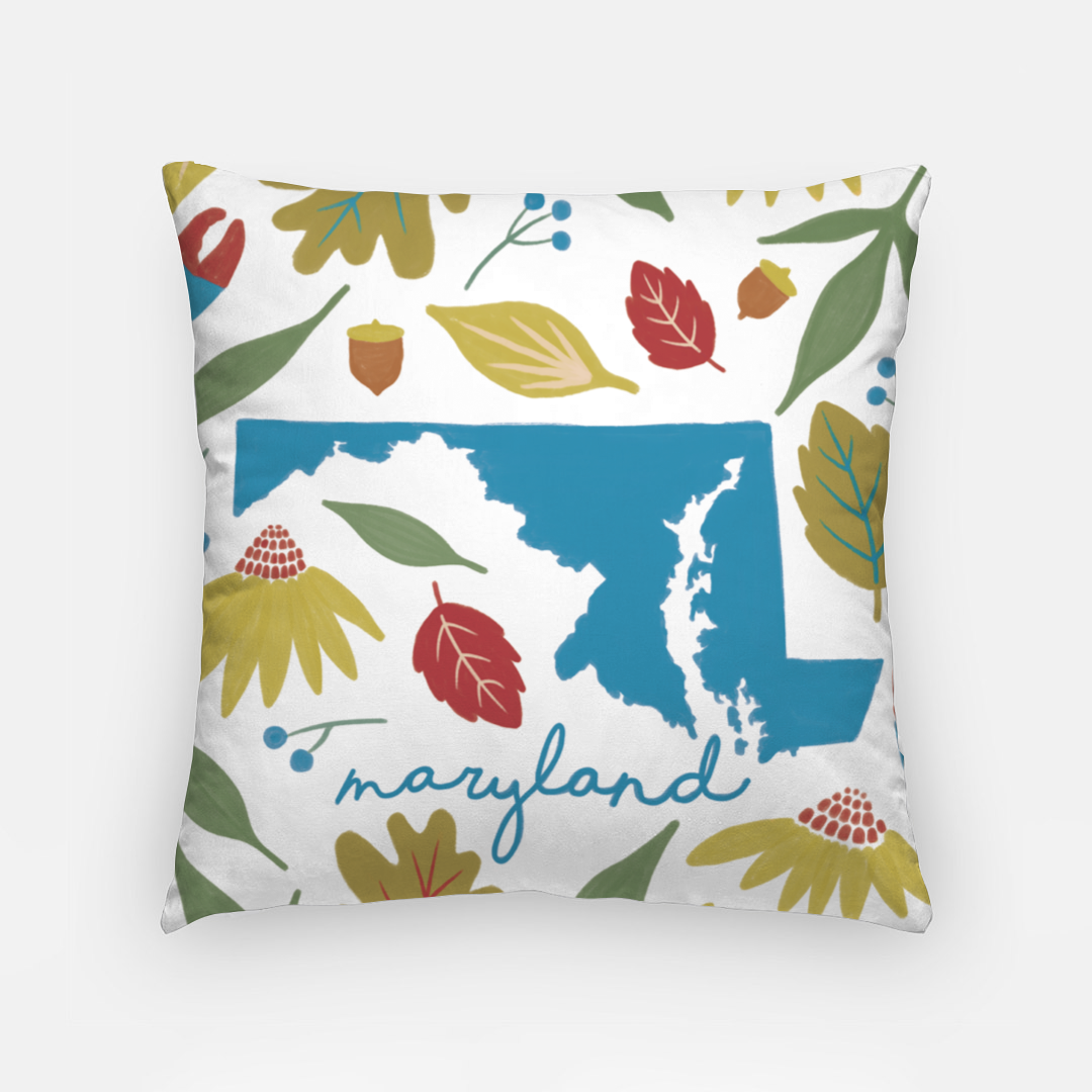 Pillowcase 18 Inch - Maryland Fresh State