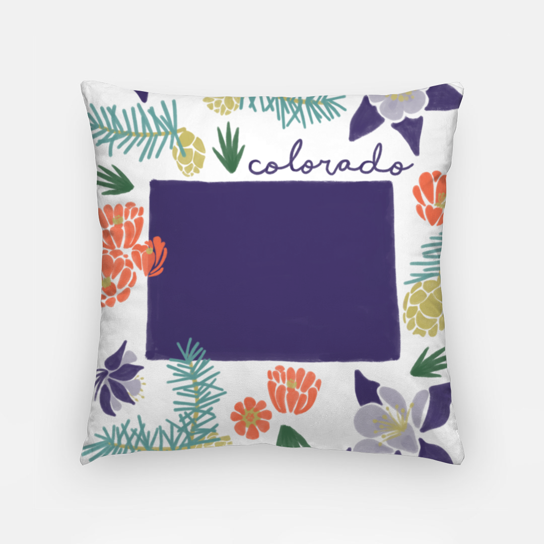 Pillowcase 18 Inch - Colorado Fresh State