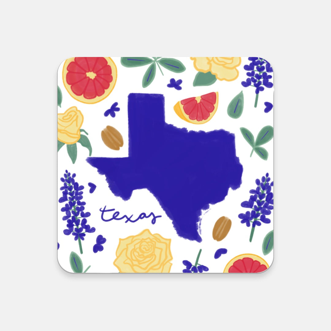 Cork Coaster - Texas Fresh State
