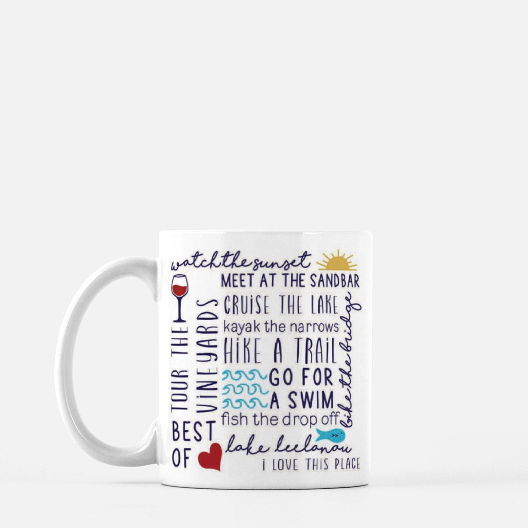 Mug - 11oz Best of Lake Leelanau