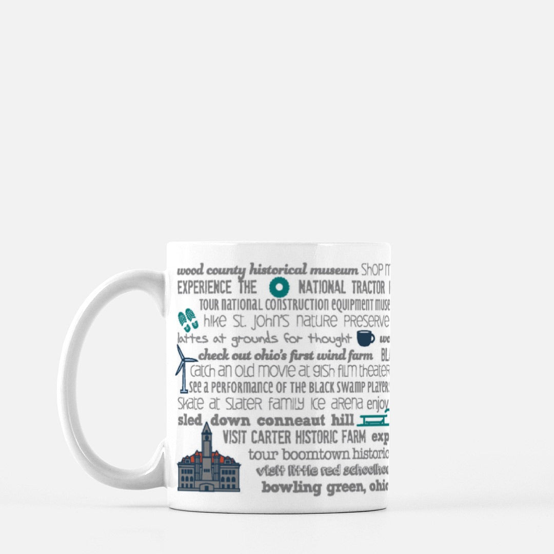 Mug - 11oz Bowling Green Bucket List