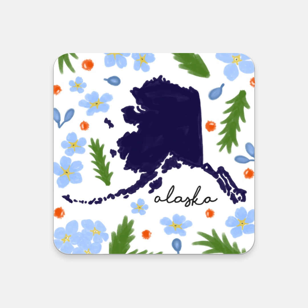 Cork Coaster - Alaska Fresh State
