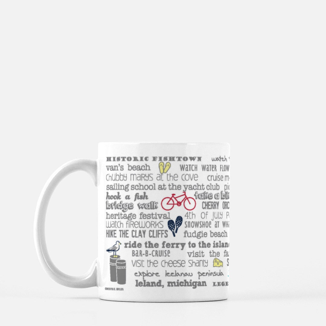 Mug - 11oz Leland Bucket List