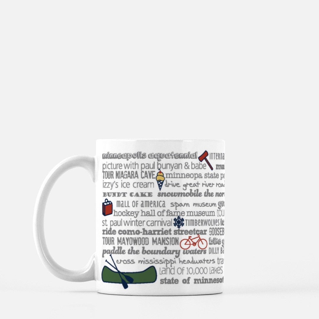 Mug - 11oz Minnesota Bucket List