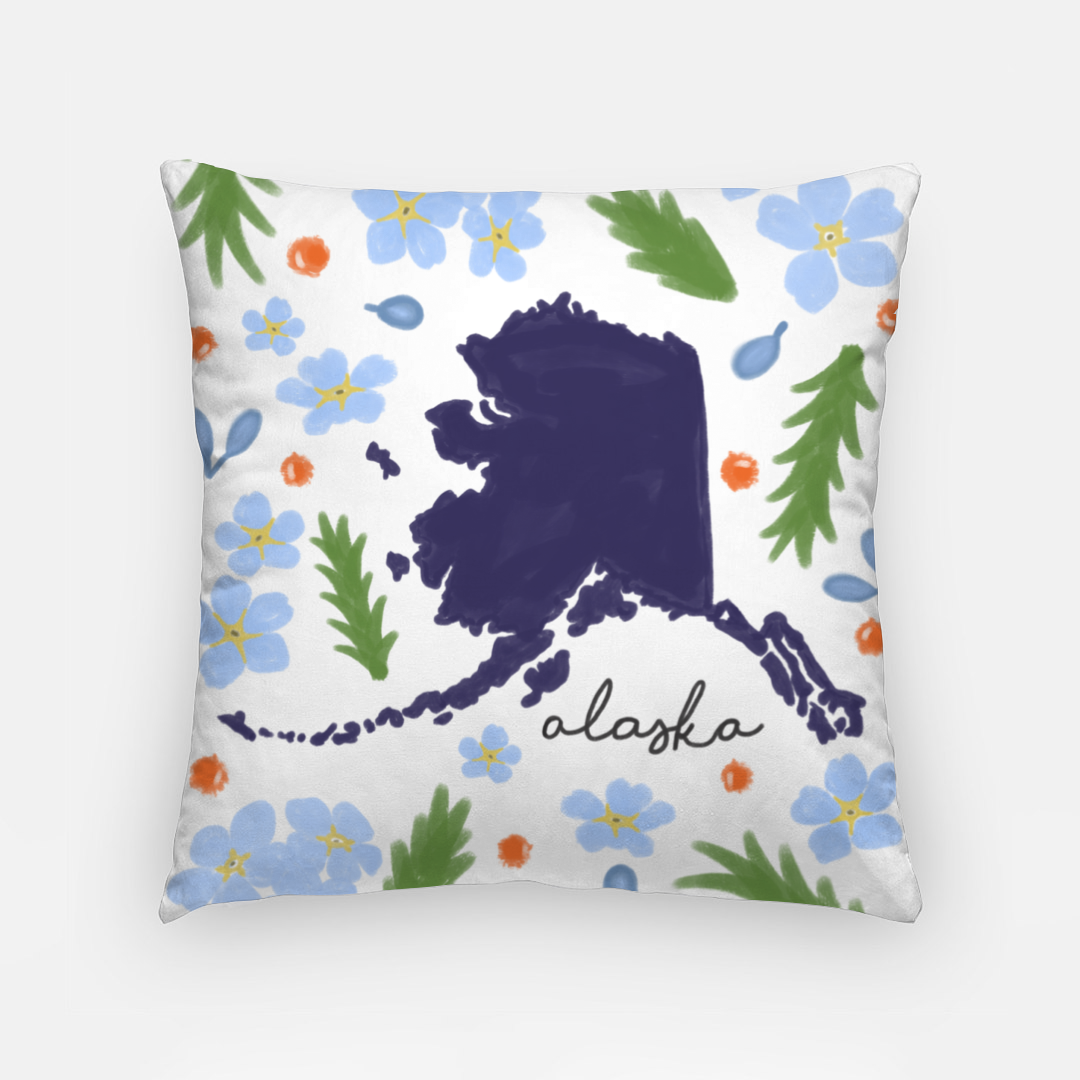 Pillowcase 18 Inch - Alaska Fresh State